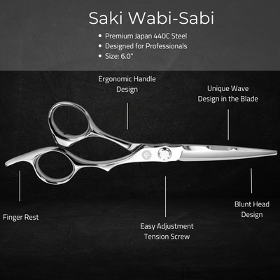 Saki Wabi-Sabi Hair Shears Set